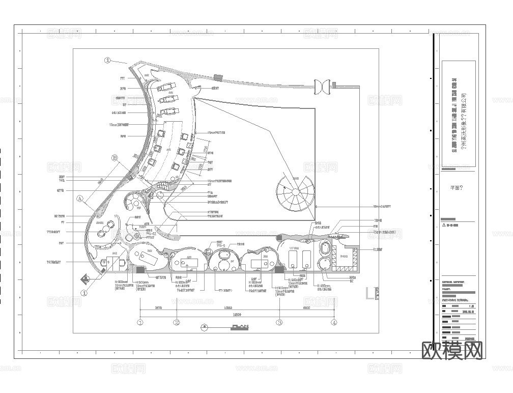最新完整版美容医院施工图合集cad施工图