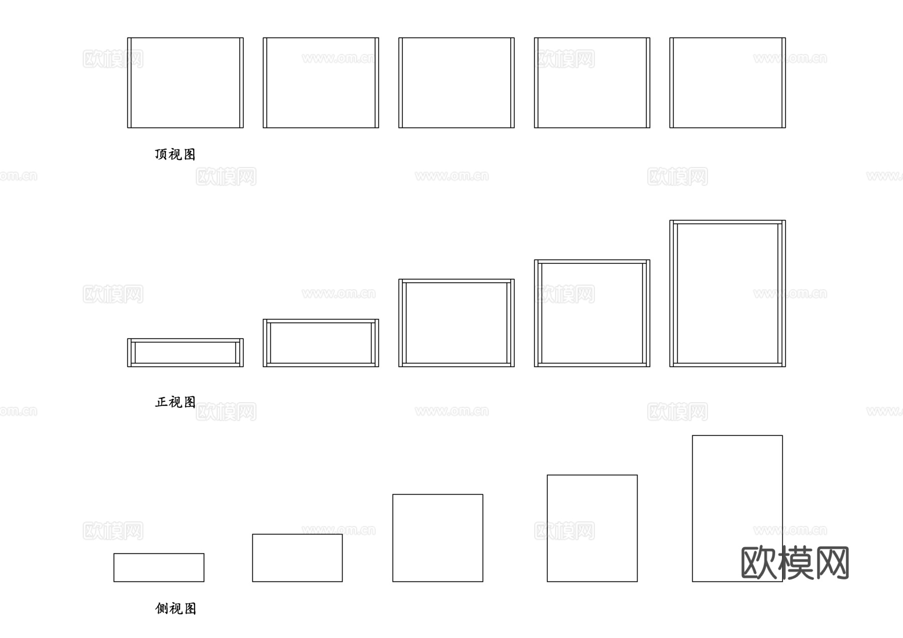 多尺寸设备架 可调设备支架 多功能器材架 通用设备安装架cad施工图