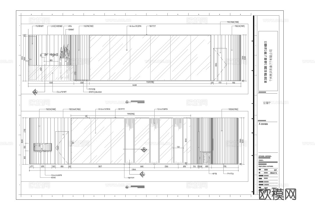 最新完整版美容医院施工图合集cad施工图