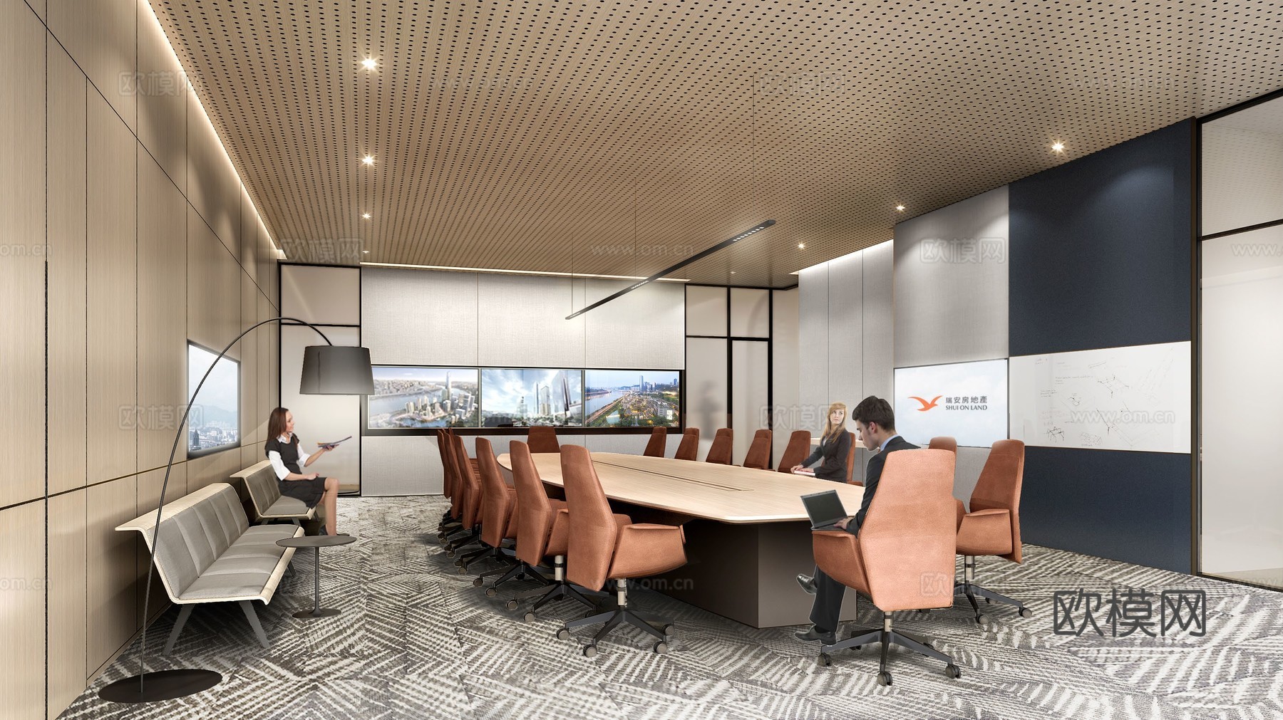 最新完整版办公楼施工图合集cad施工图