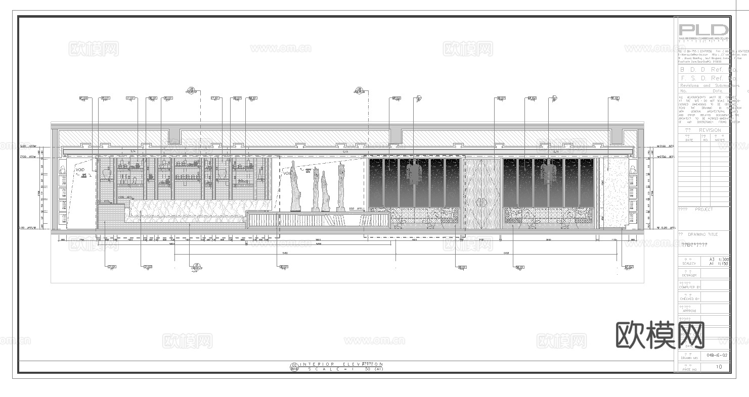 最新全套 棋牌室 施工图合集cad施工图