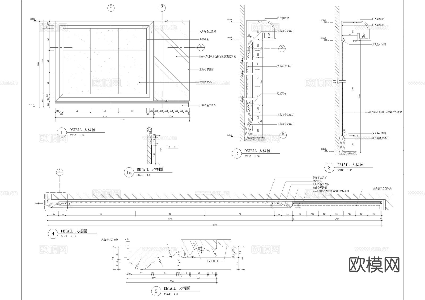 最新全套 棋牌室 施工图合集cad施工图