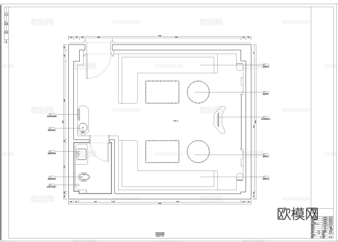 最新2套 KTV 派对房 施工图 效果图合集cad施工图