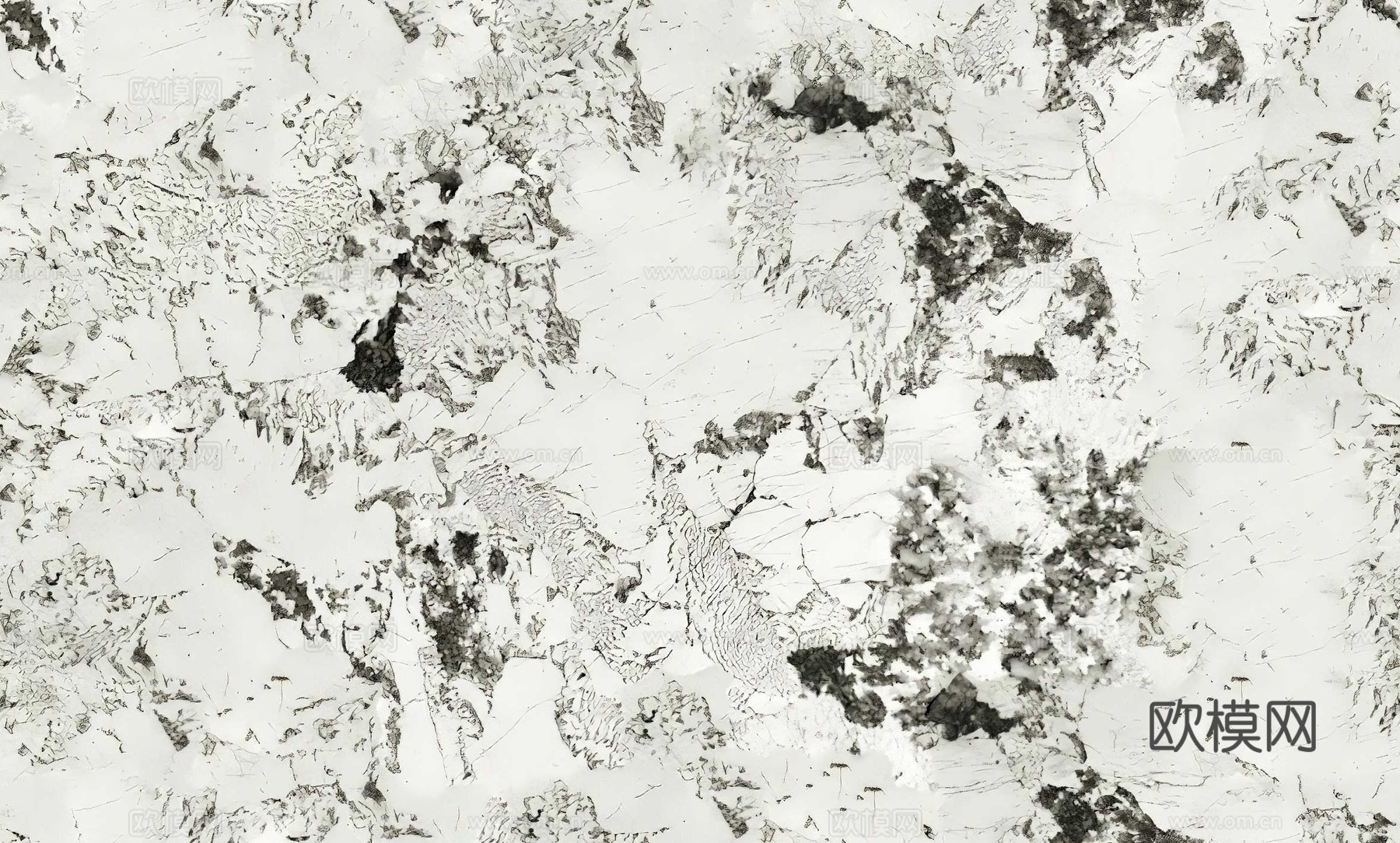 轻奢白色花纹奢石大理石