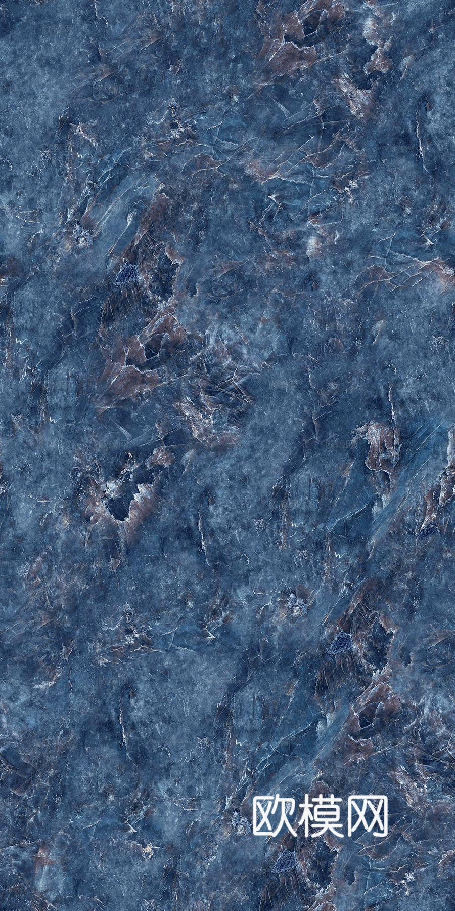 法式现代蓝色大理石奢石 潘多拉奢石