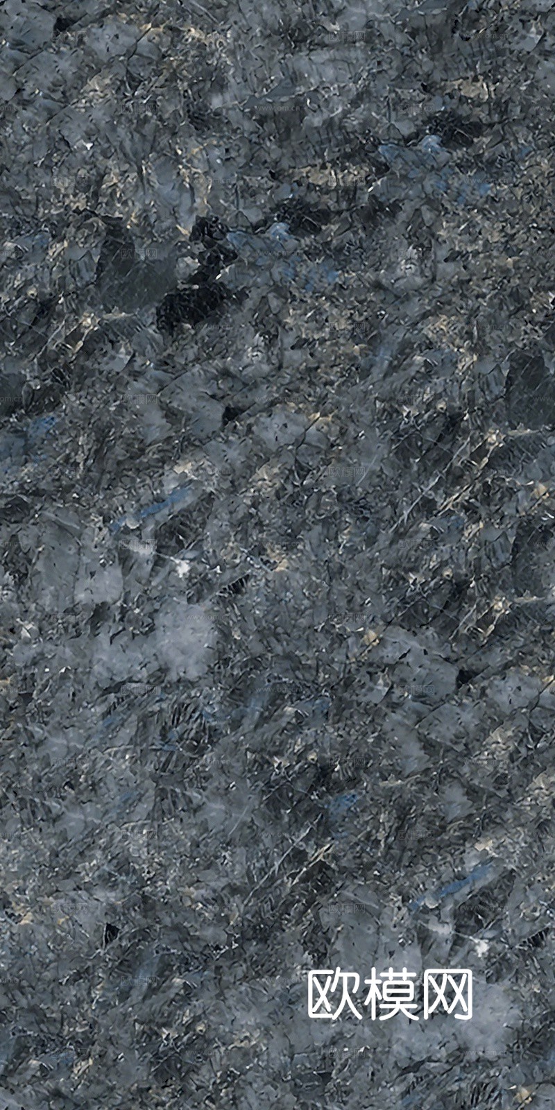 法式现代蓝色大理石奢石 潘多拉奢石