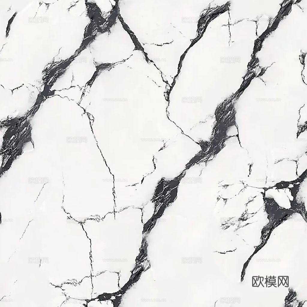 意式轻奢奢石 宝格丽经典大理石 黑白奢石大理石