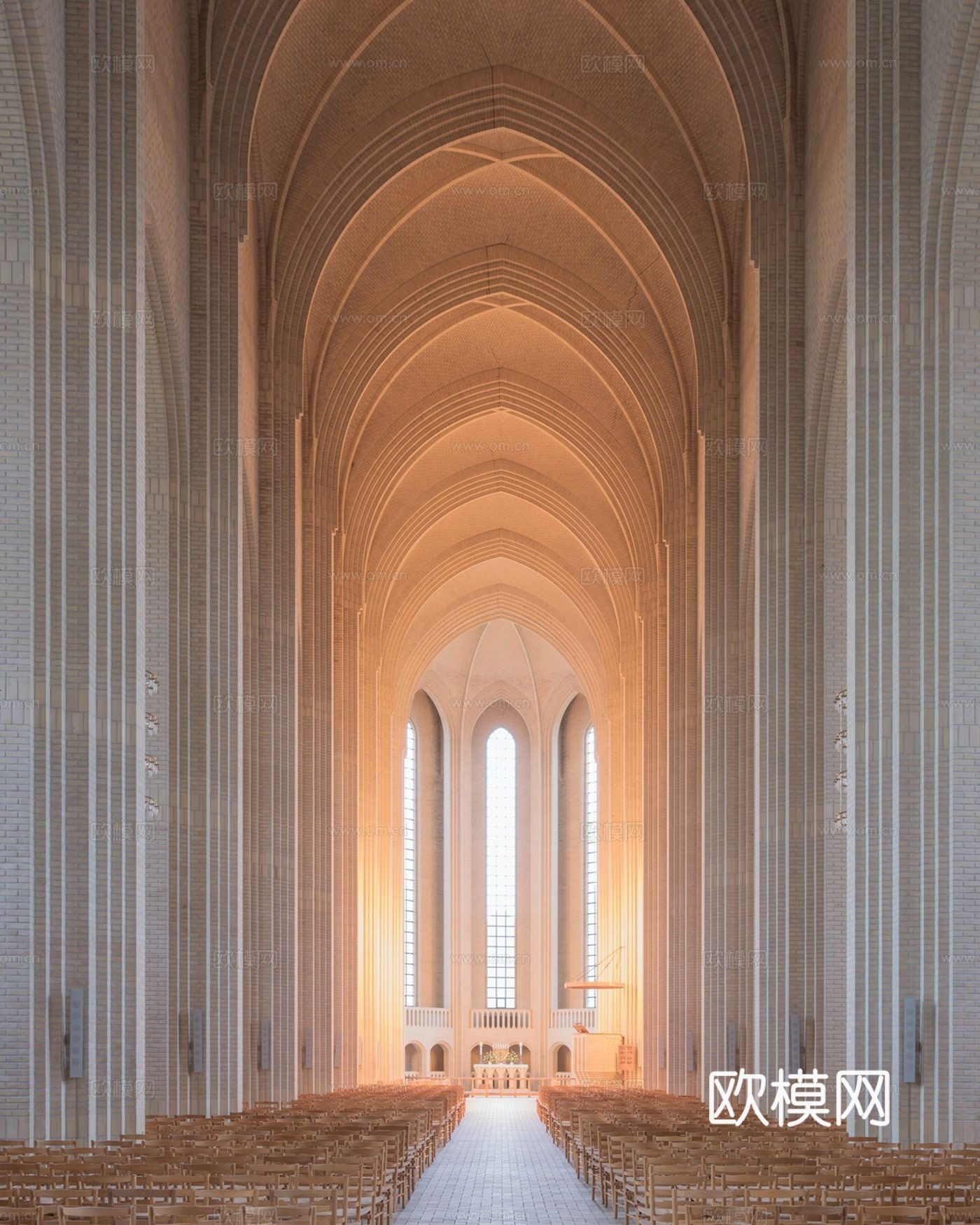 北欧空间延伸装饰画贴图