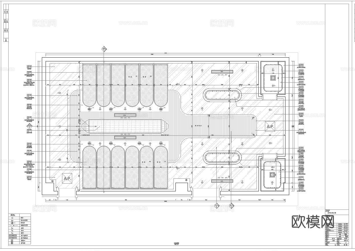 最新2套 KTV 派对房 施工图 效果图合集cad施工图