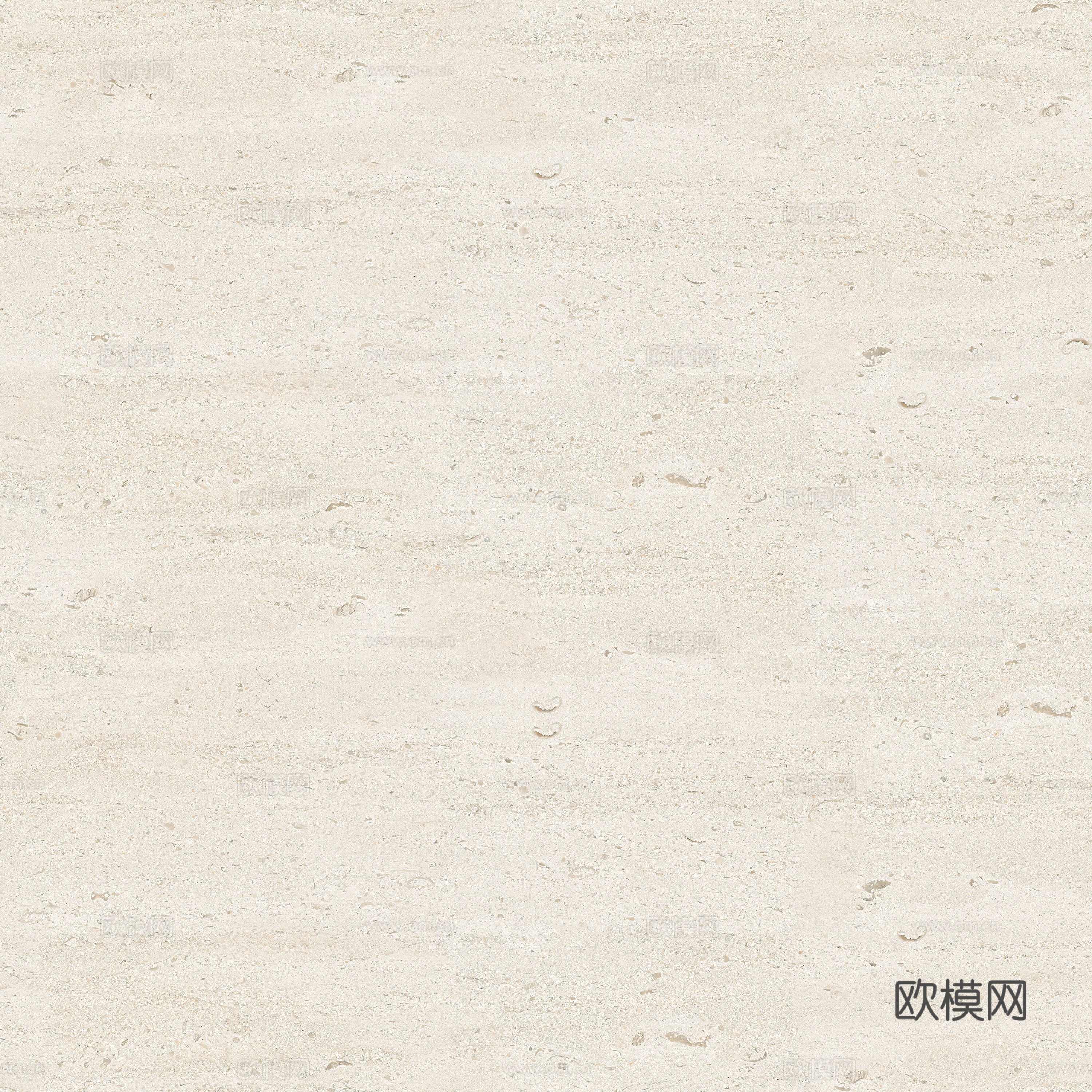 现代无缝中古侘寂浅色洞石 意大利洞石