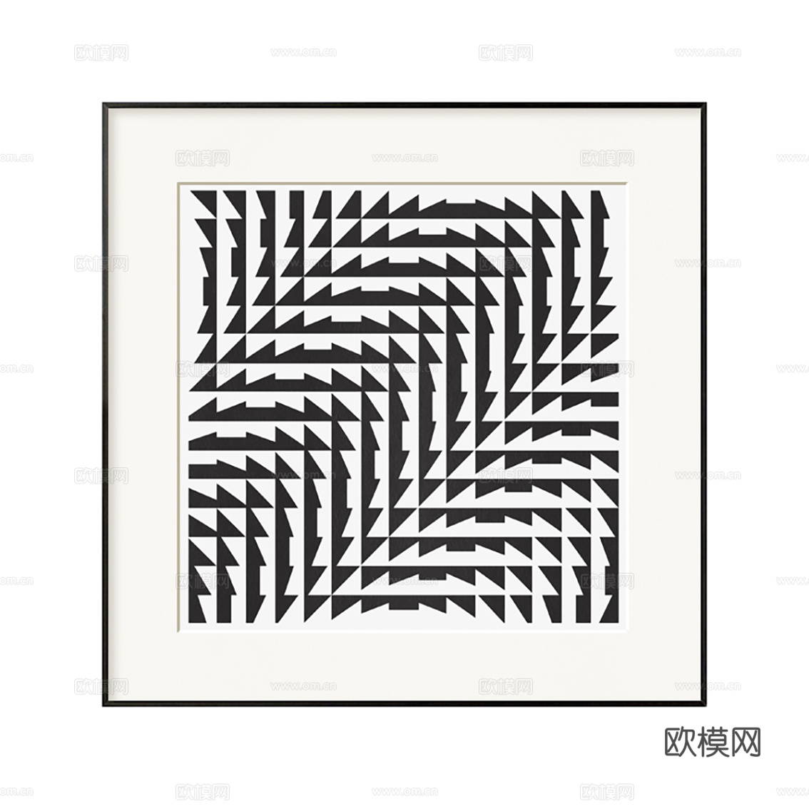 侘寂简约抽象挂画 艺术挂画 肌理画 黑白艺术画贴图