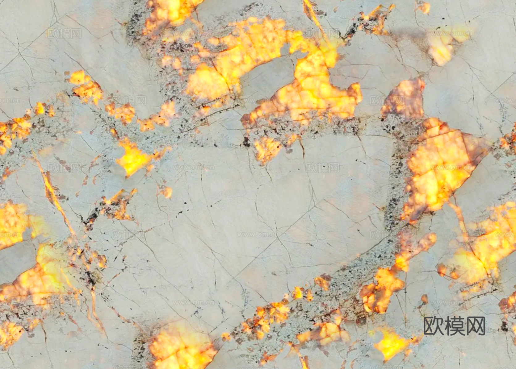 现代轻奢透光奢石 孔雀开屏奢石贴图