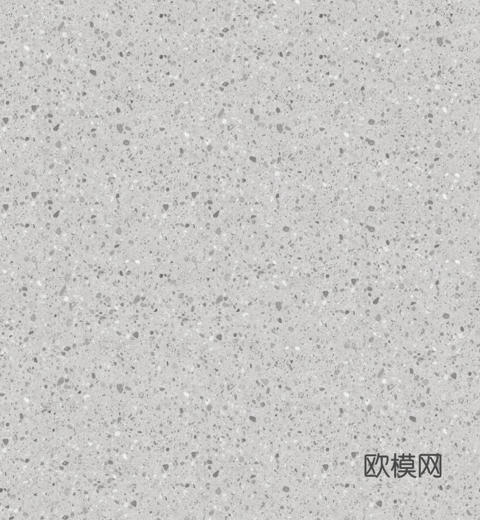 现代无缝浅灰水磨石地面贴图