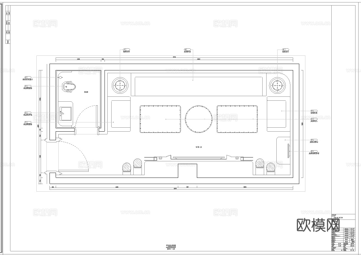 最新2套 KTV 派对房 施工图 效果图合集cad施工图