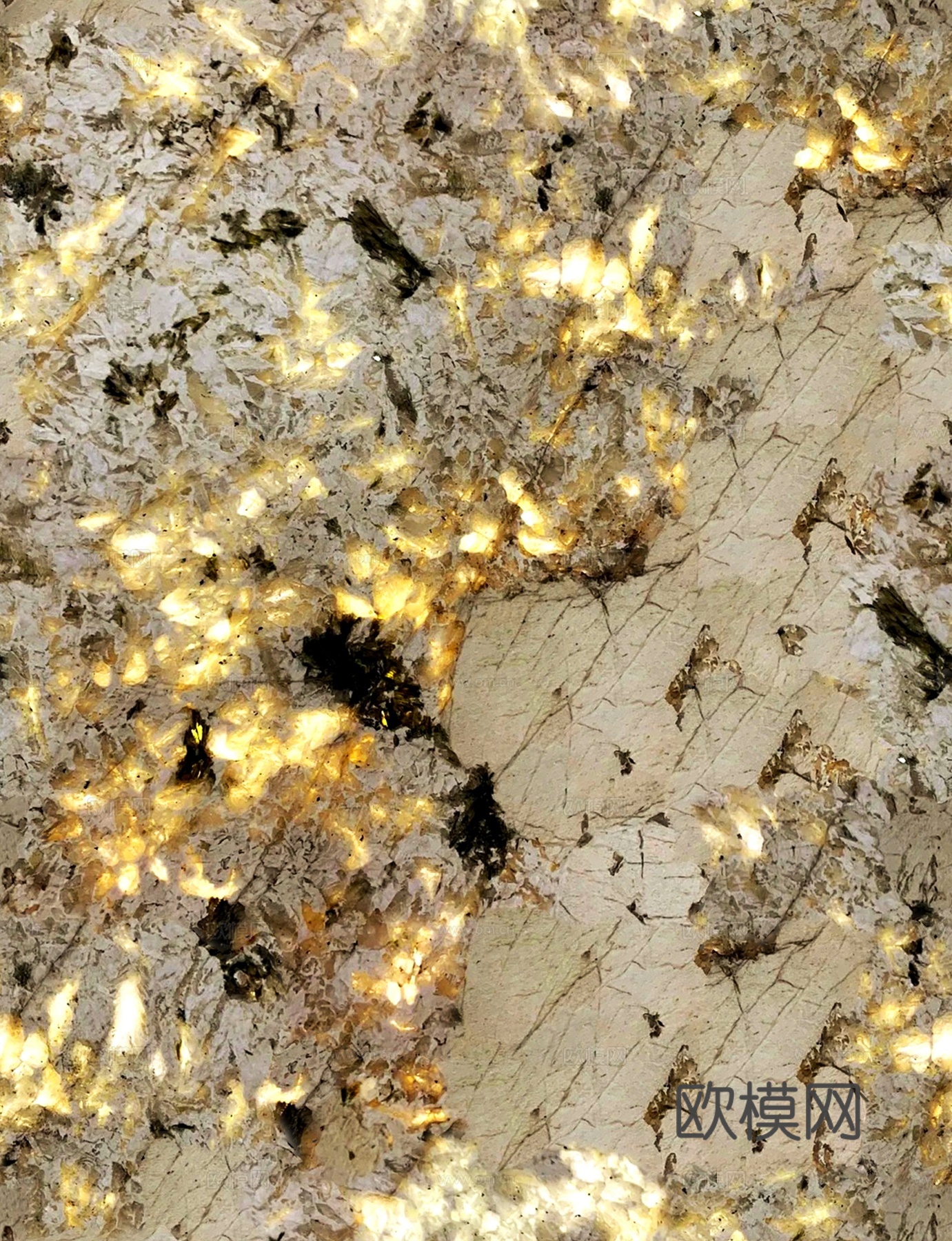 新中式轻奢奢石透光石 潘多拉奢石贴图