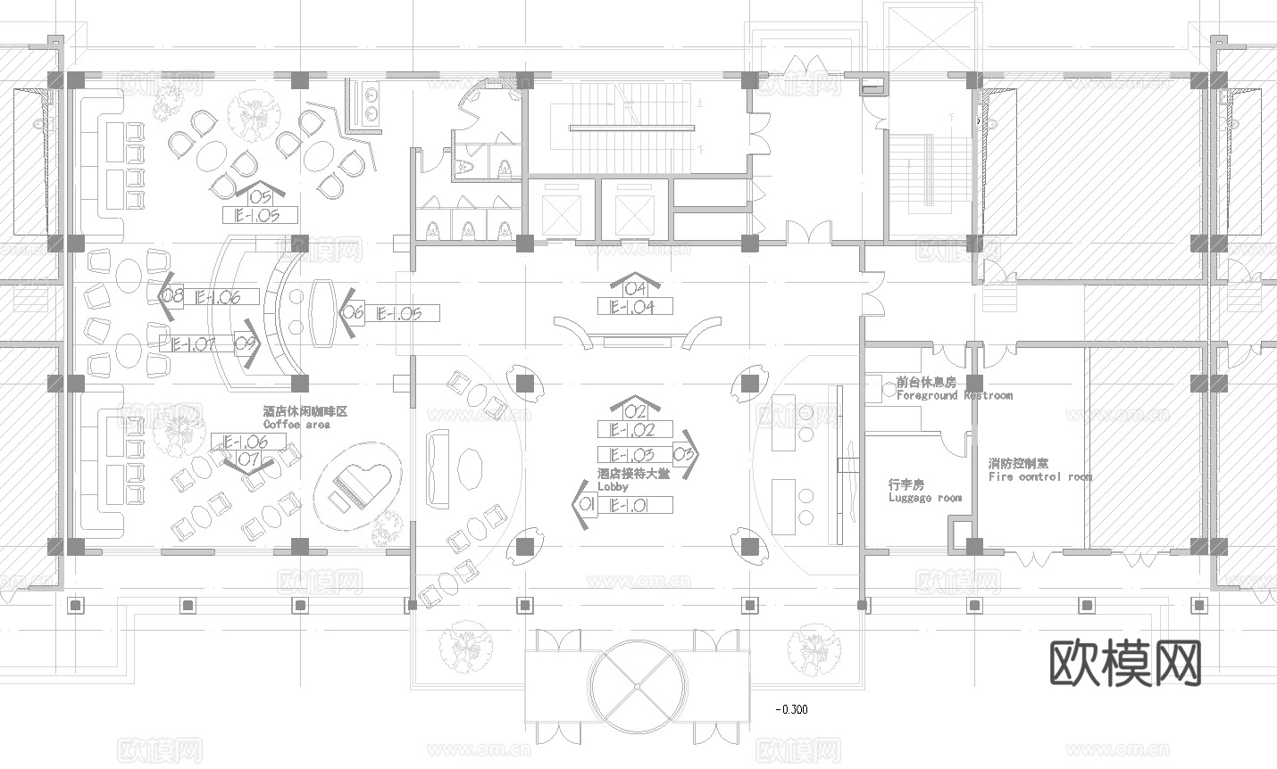 最新全套 宾馆 酒店 施工图合集cad施工图