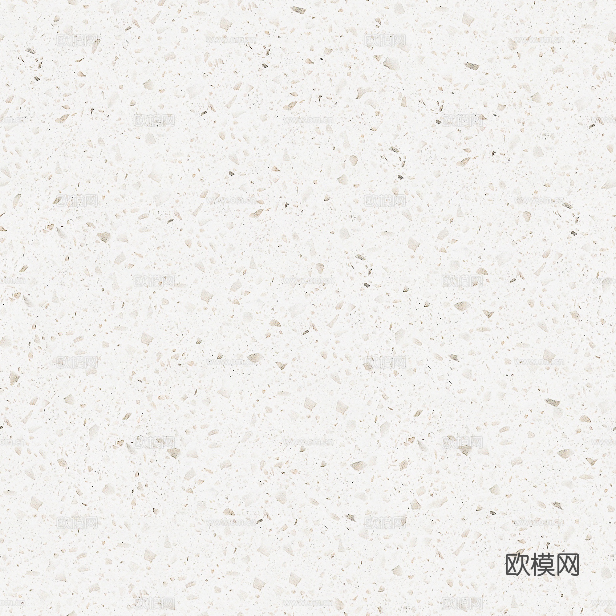 现代小颗粒无缝浅色水磨石