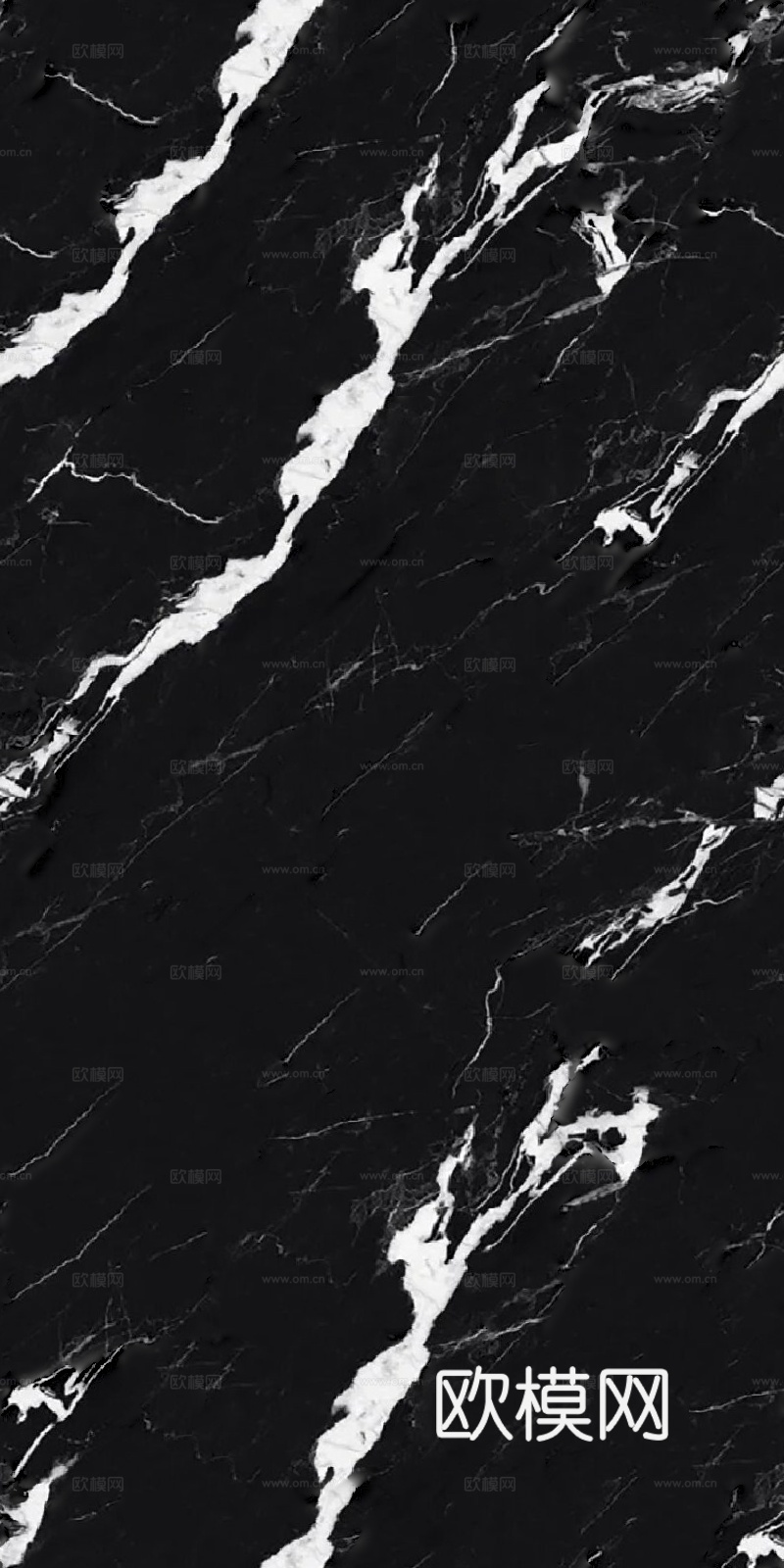 现代轻奢拿破仑黑大理石 黑色奢石大理石