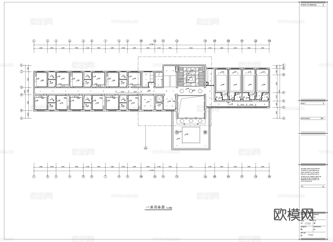 最新全套 宾馆 酒店 施工图合集cad施工图