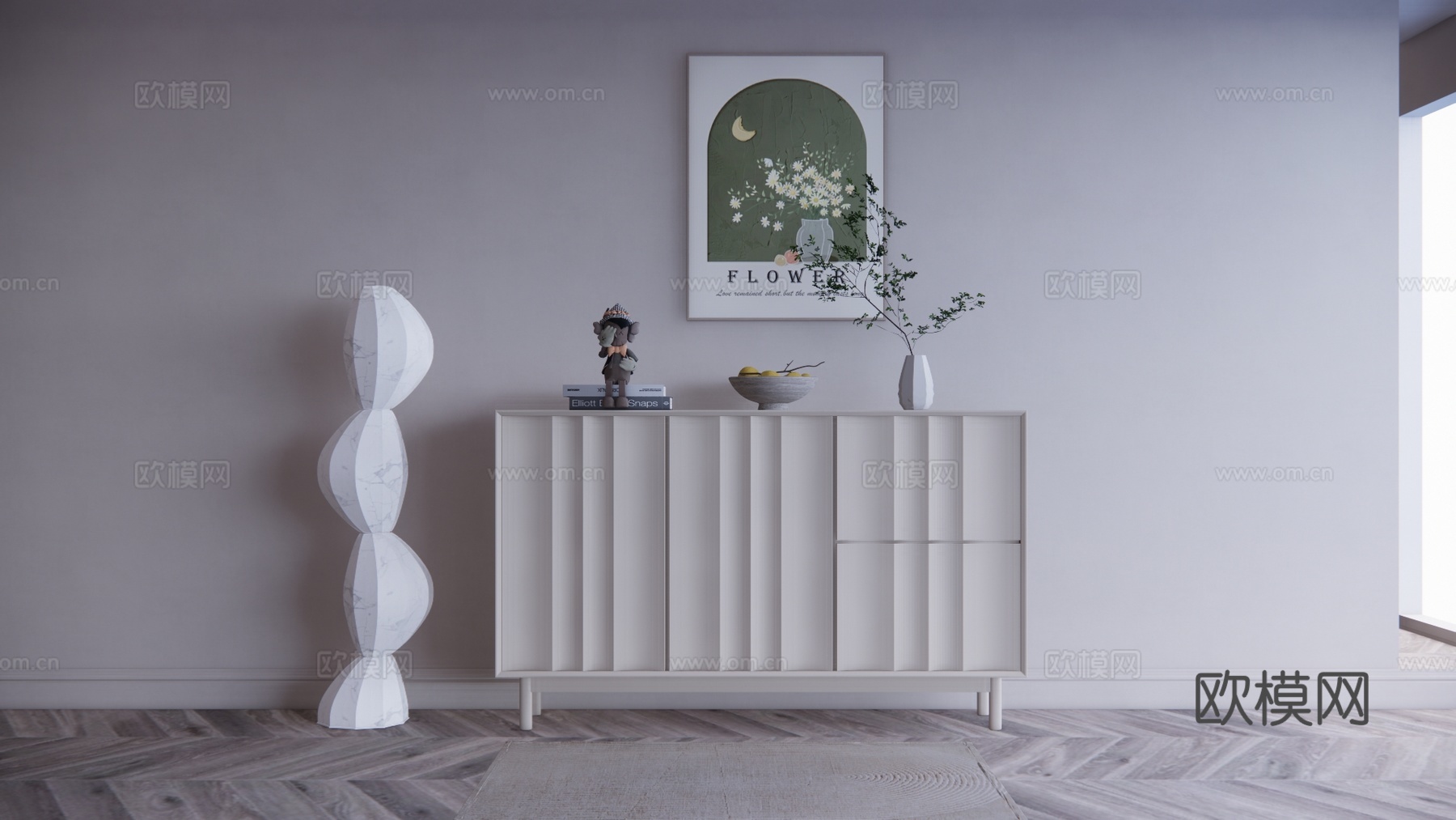 陈设 书籍 桌子 装饰品 小品su模型