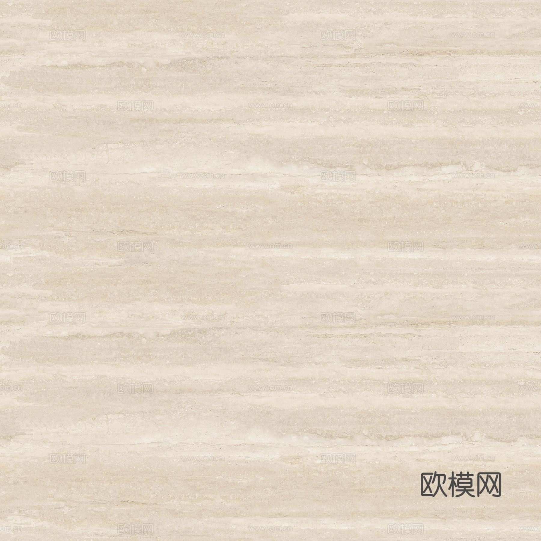 现代意式无缝米黄色洞石