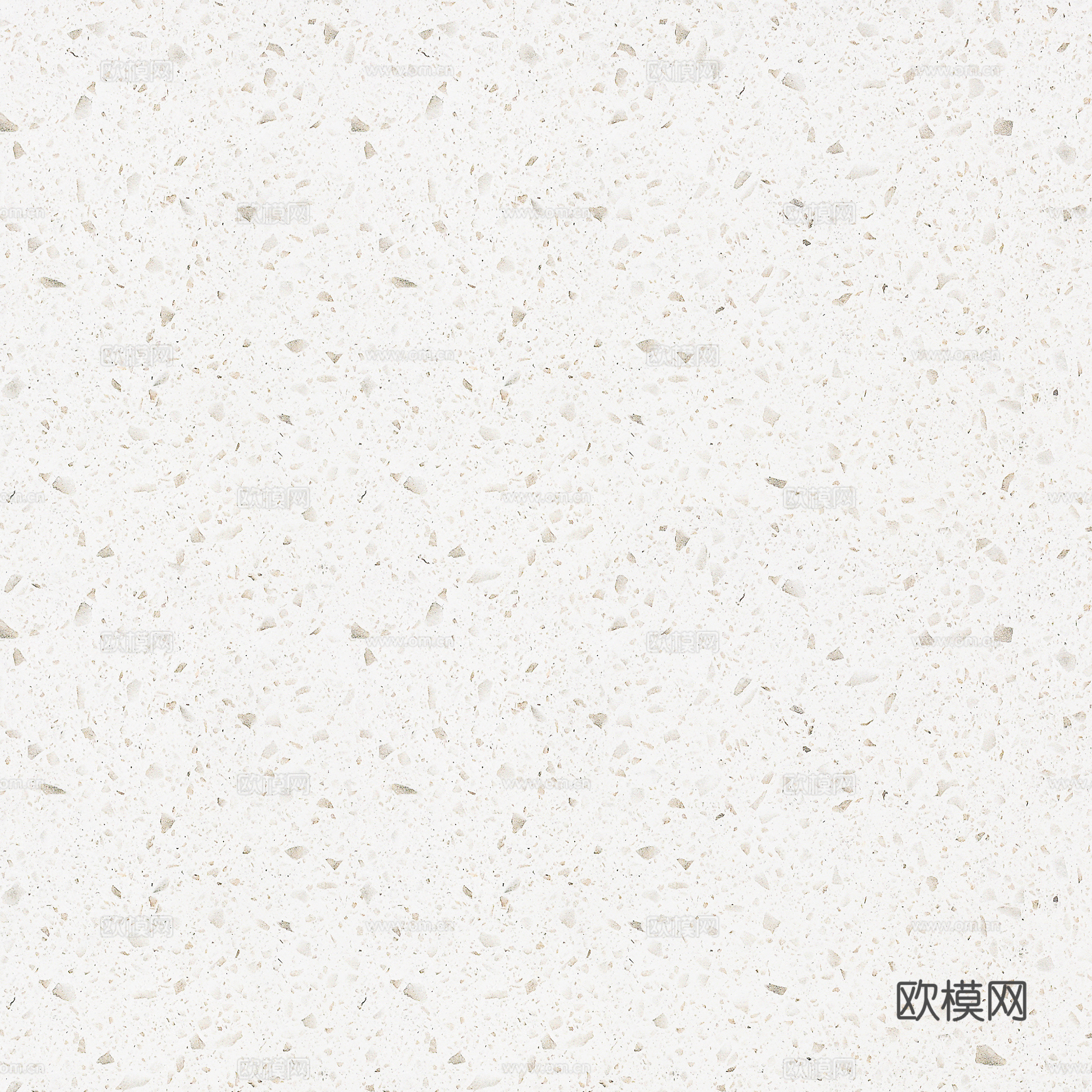 现代意式无缝米灰色水磨石