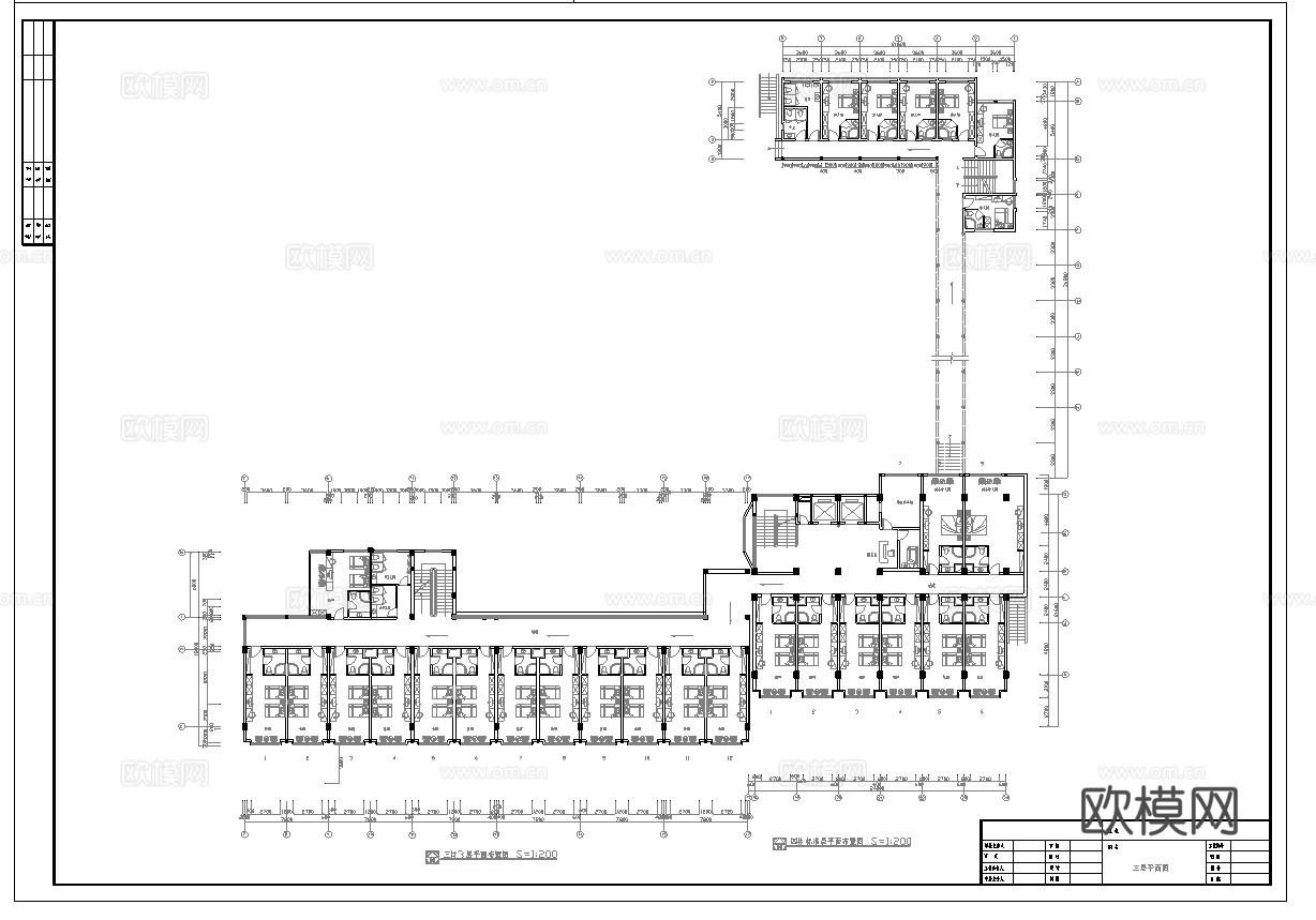 最新全套 大酒店 施工图合集cad施工图