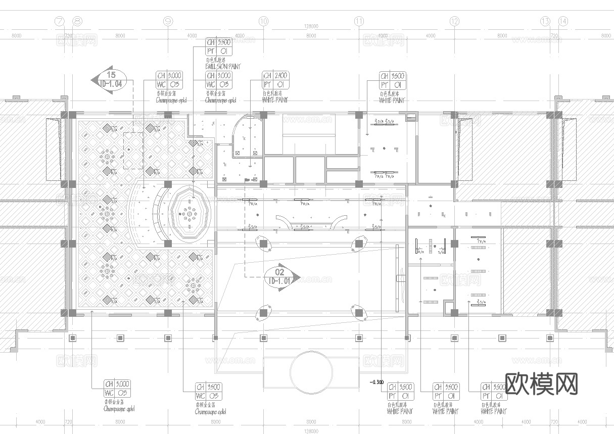 最新全套 宾馆 酒店 施工图合集cad施工图