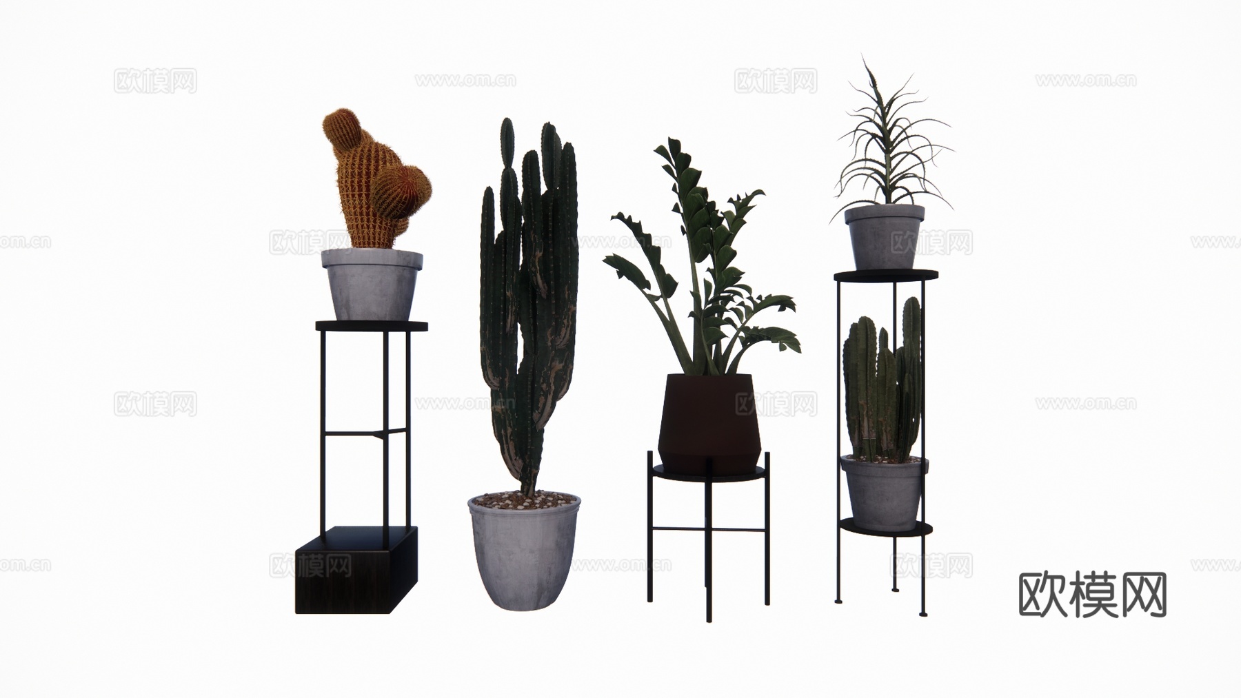 植物 乔木 花镜 室外造景 造景 灌木su模型