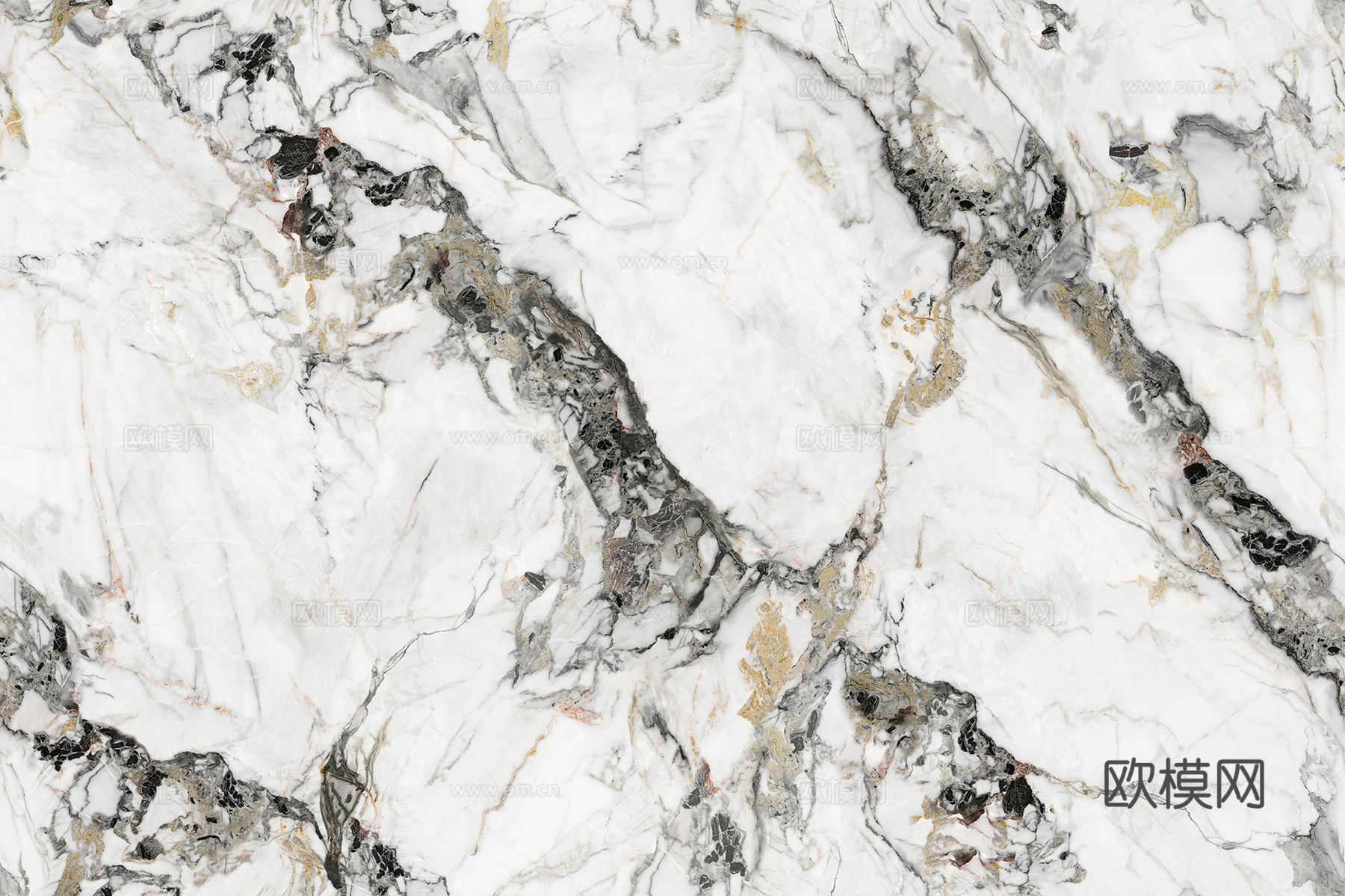 白色花纹奢石大理石