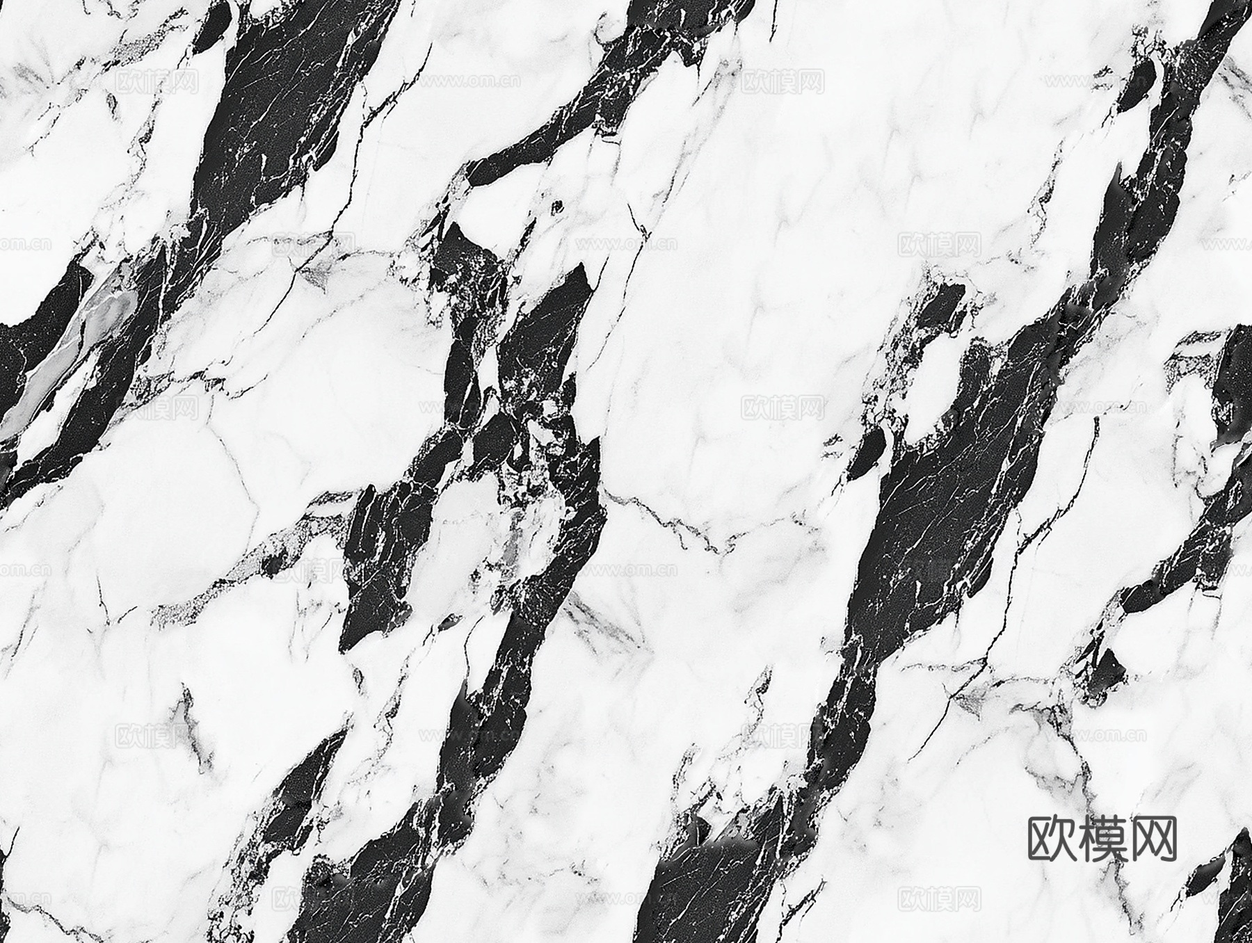 意式轻奢奢石 宝格丽经典大理石 黑白奢石大理石