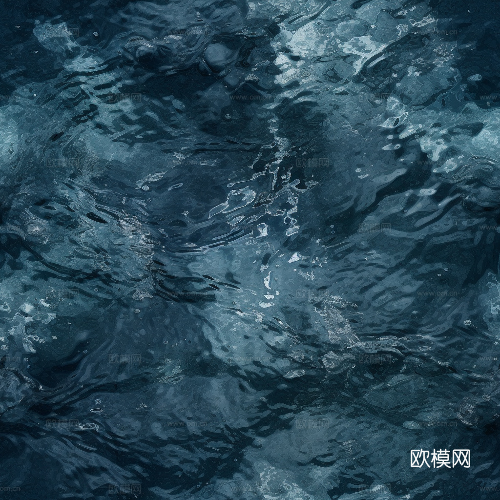 无缝深水水纹贴图