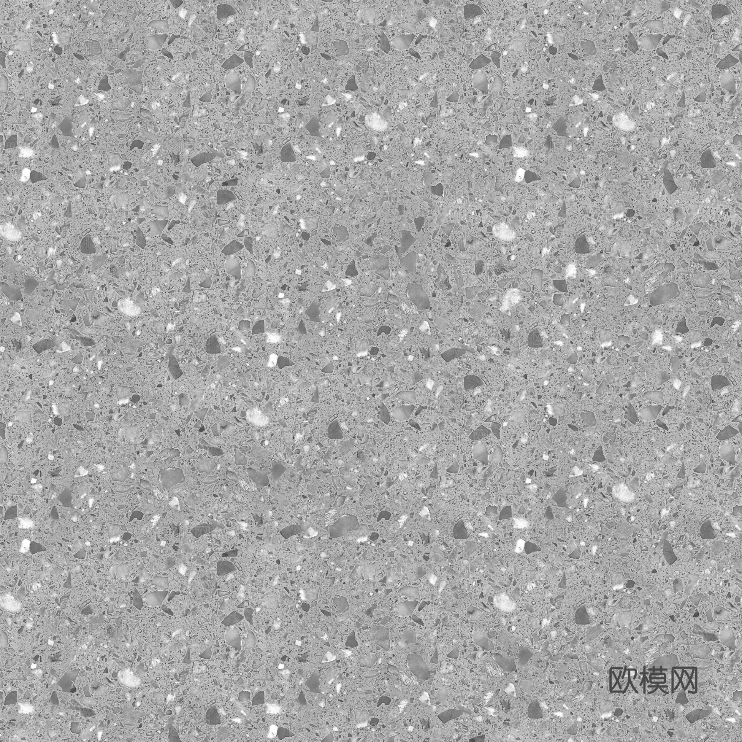 现代无缝浅灰色水磨石贴图