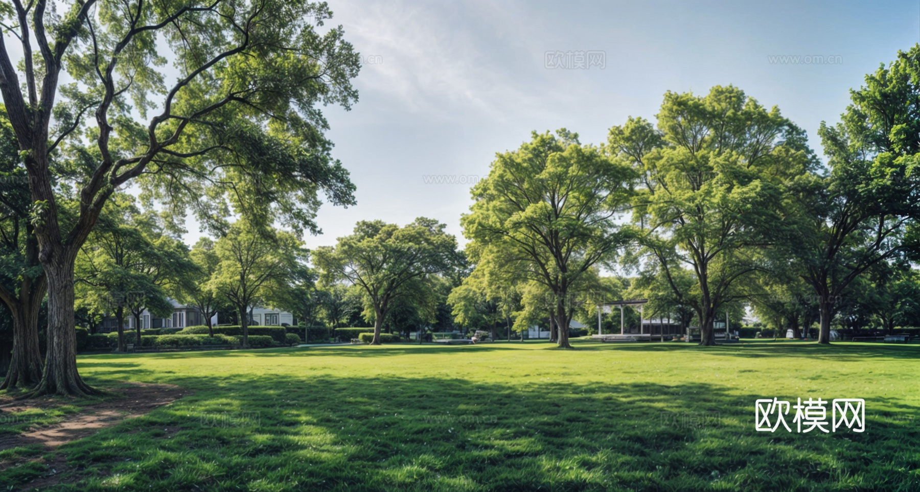 现代白天小区外景庭院外景别墅外景下载