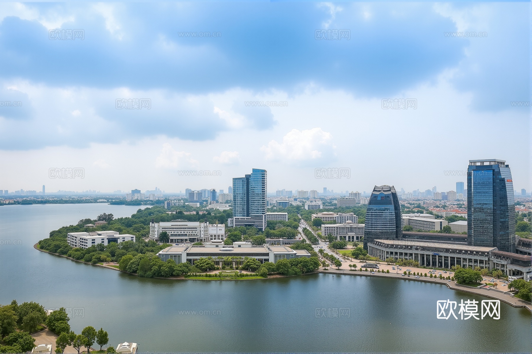 外景城市天空贴图