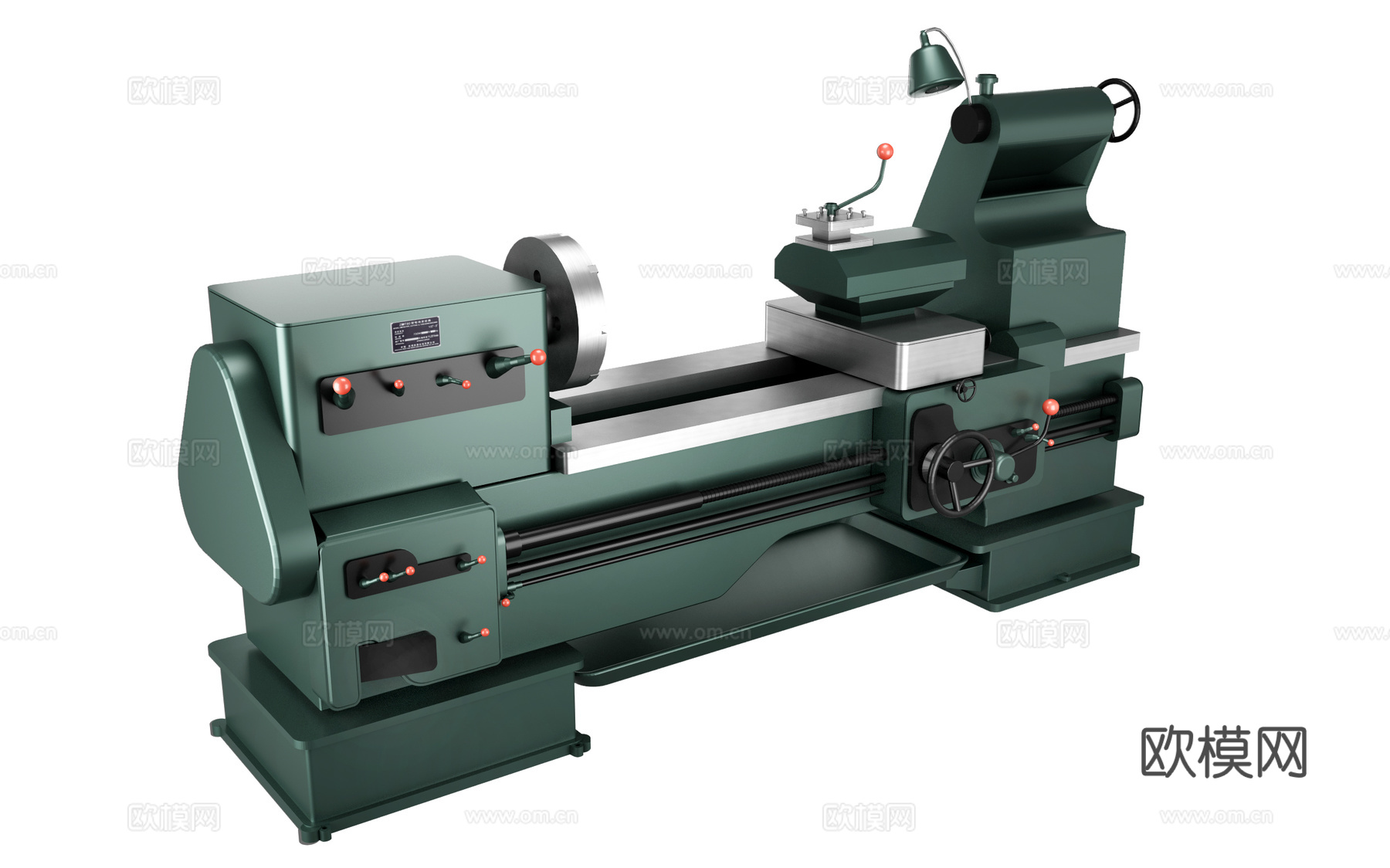 工业机床模型3d模型下载