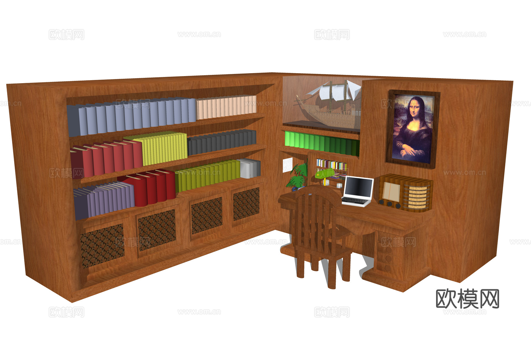 公共空间 走廊 政府机构 停车场 办事处su模型