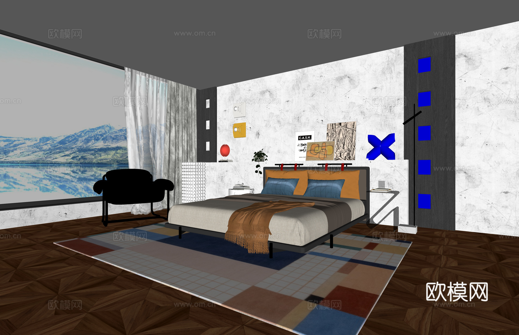 餐厅 卫生间 露台 阳台 家装 客厅 茶室su模型