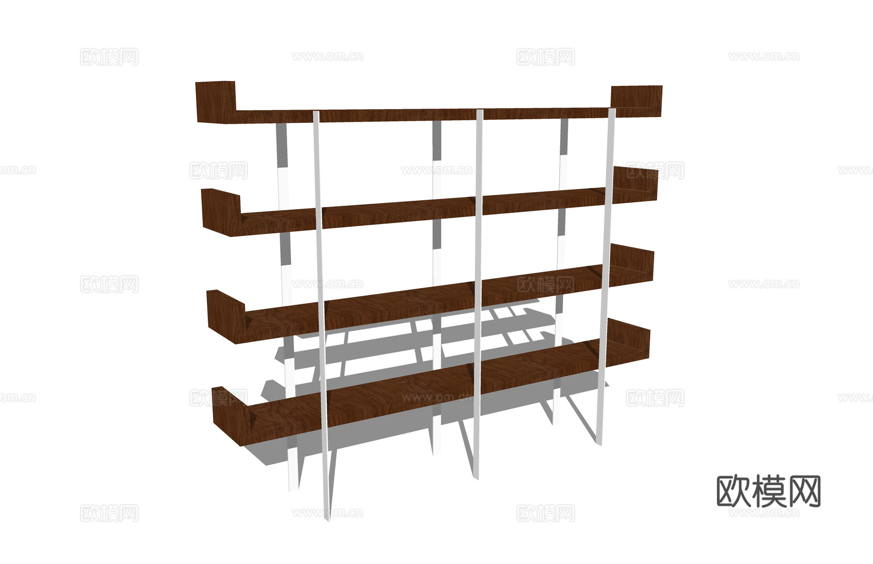 走廊 办事大厅 停车场 政府机构 休息站su模型