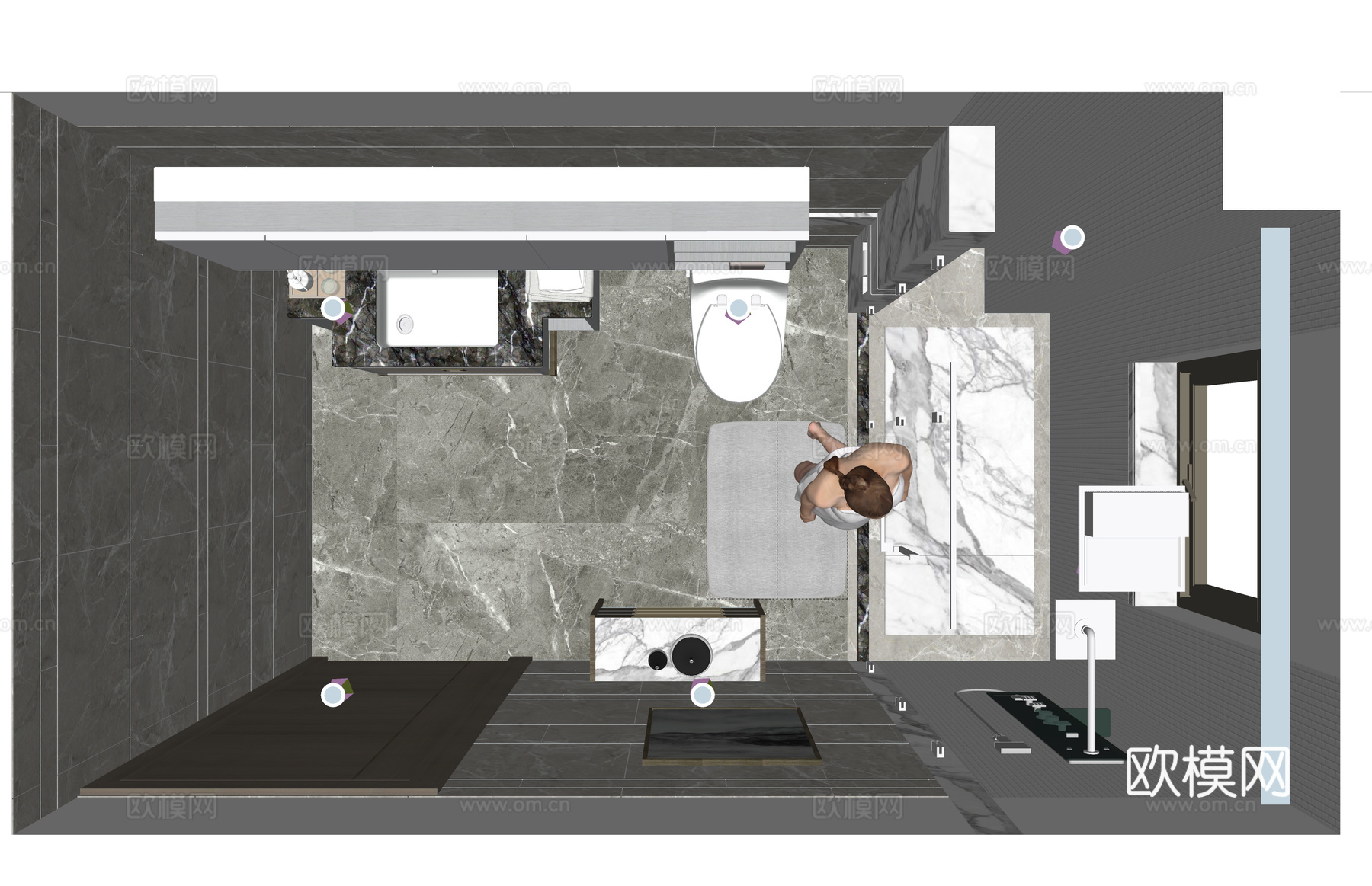 餐厅 卫生间 露台 阳台 家装 客厅 茶室su模型