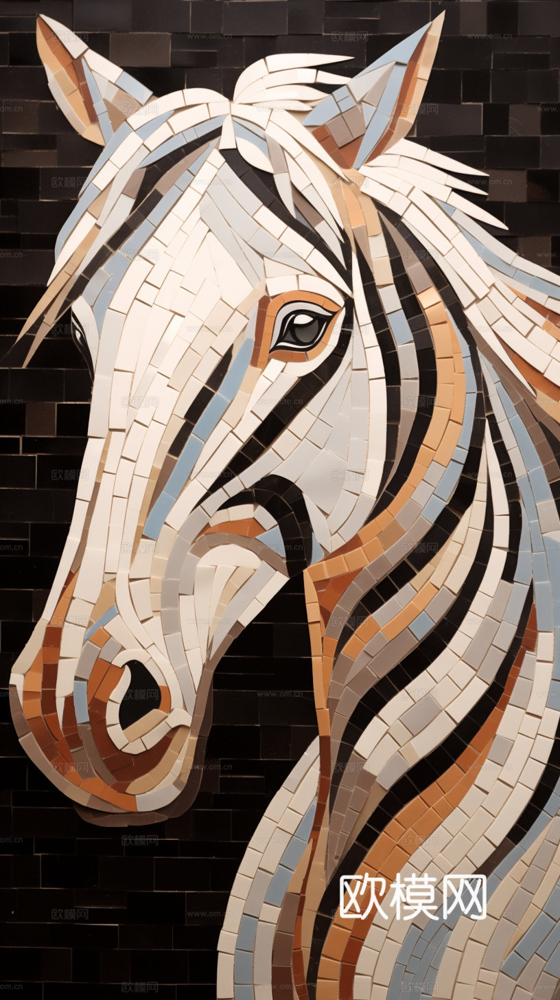 现代装饰艺术画 抽象画 现代画贴图