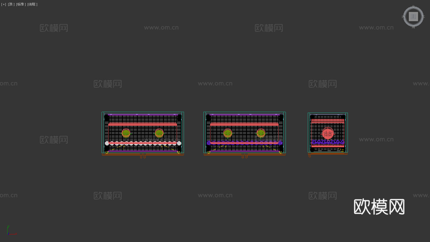 饮料柜 冷饮柜 啤酒饮料矿泉水 冷藏柜 保鲜柜 冰柜 冷柜3d模型下载（渲染图2）