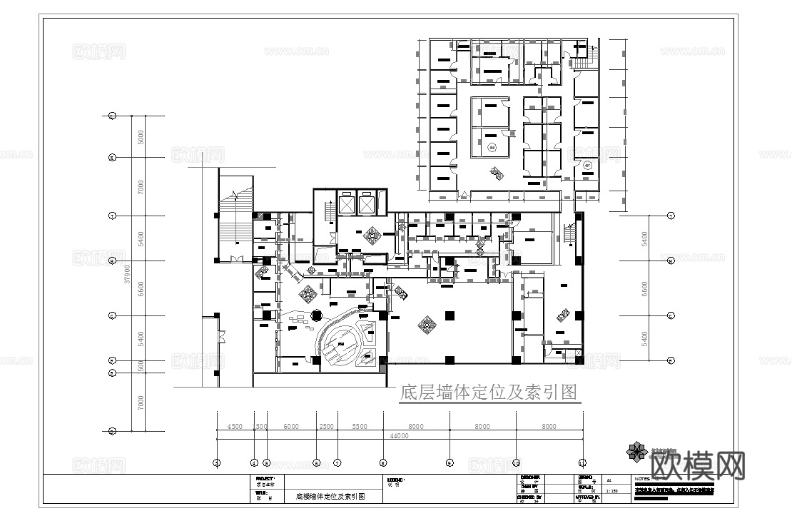 最新完整版spa足浴店施工图合集cad施工图