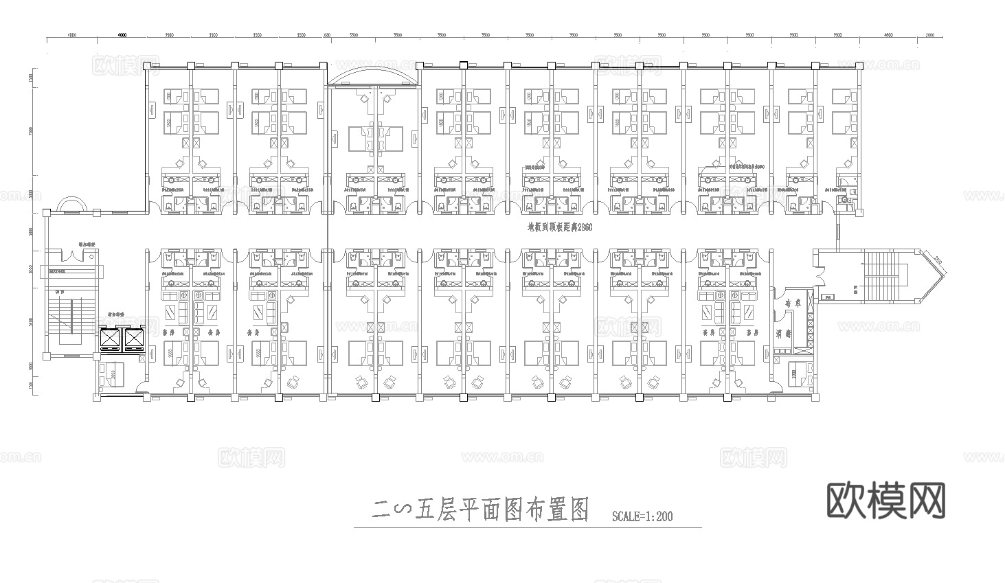 最新全套 大酒店 施工图合集cad施工图