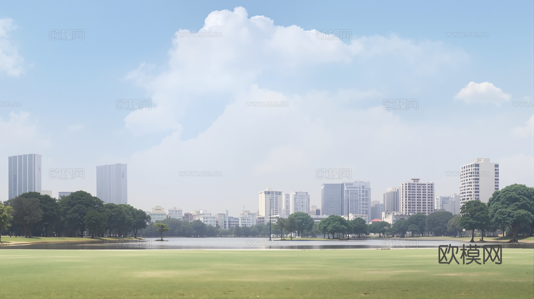 外景城市天空贴图