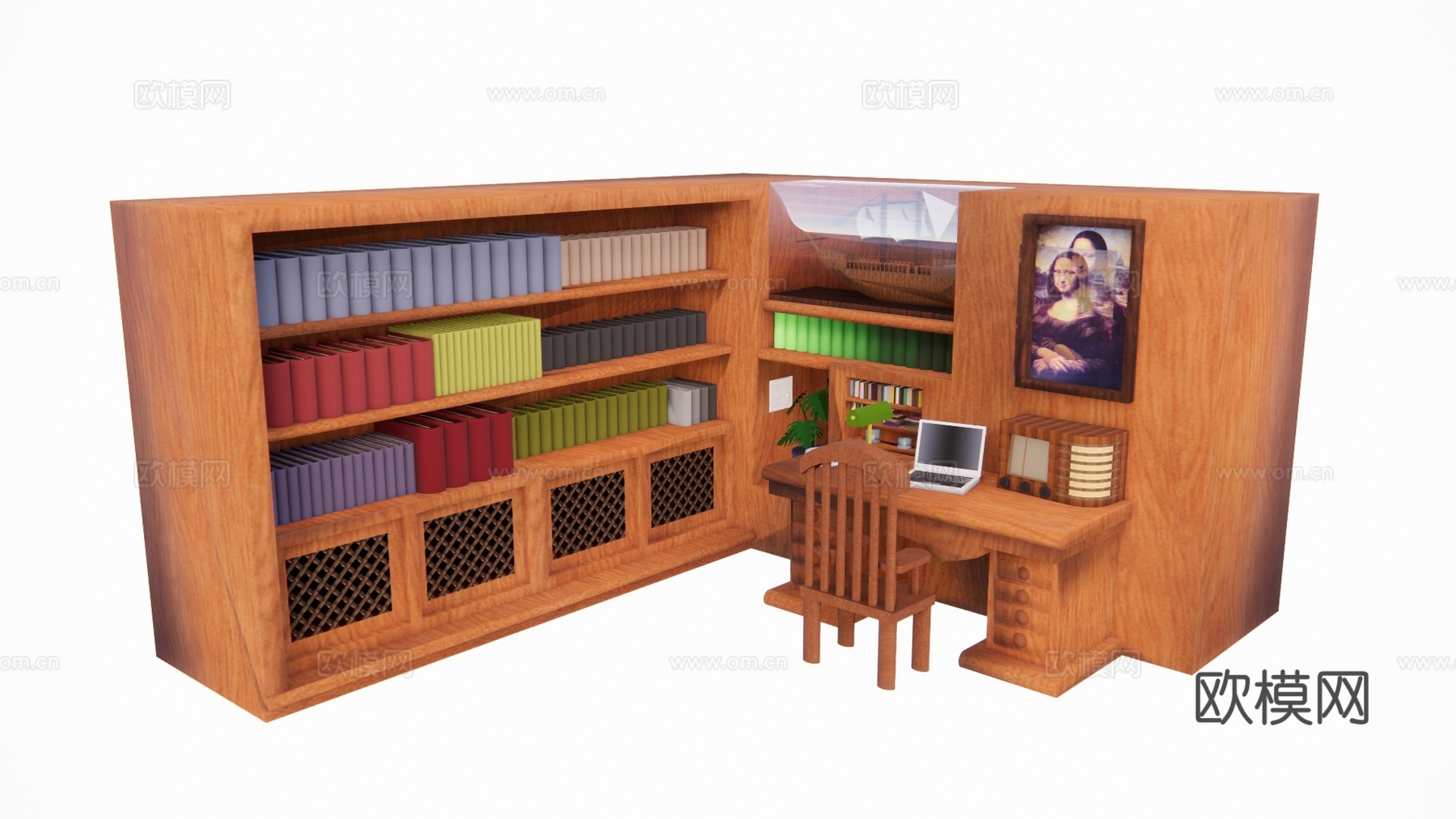 公共空间 走廊 政府机构 停车场 办事处su模型