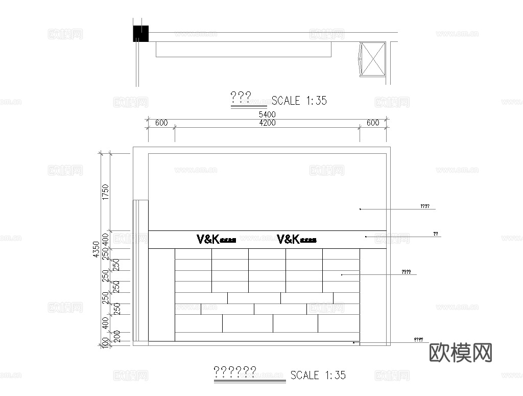 最新完整版理发店施工图合集cad施工图