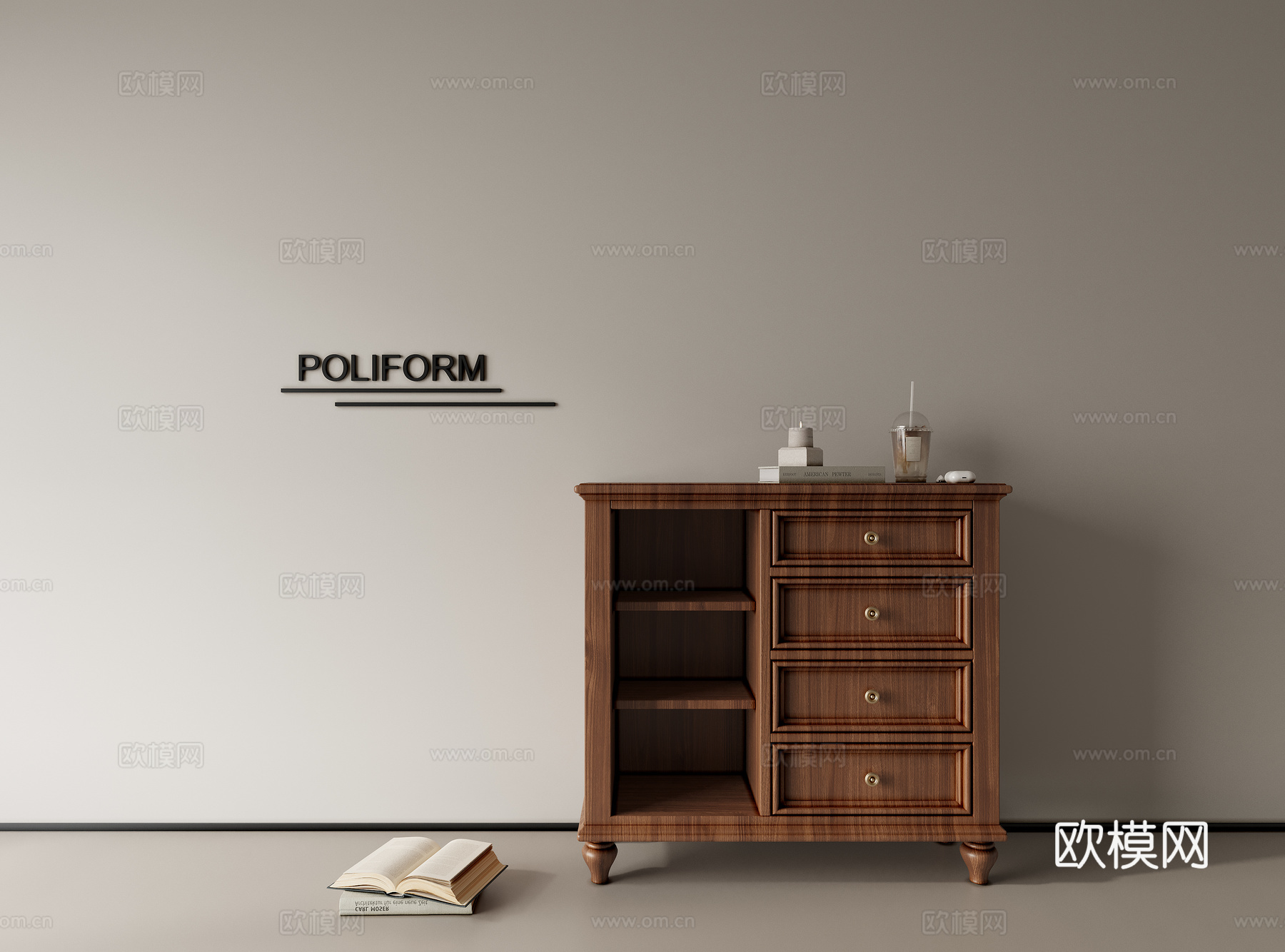 矮柜斗柜装饰柜鞋柜边柜边几su模型