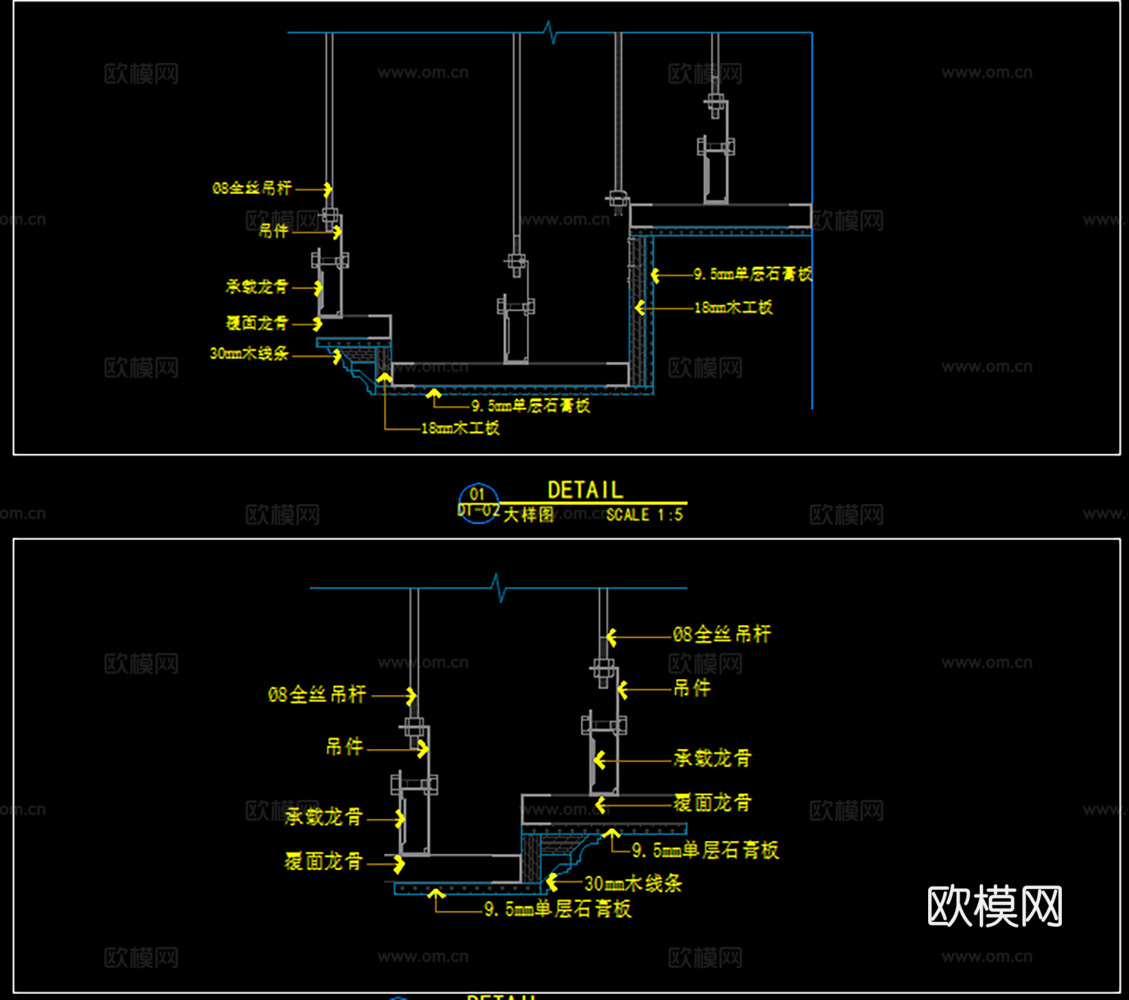 17套火锅店CAD施工图cad施工图