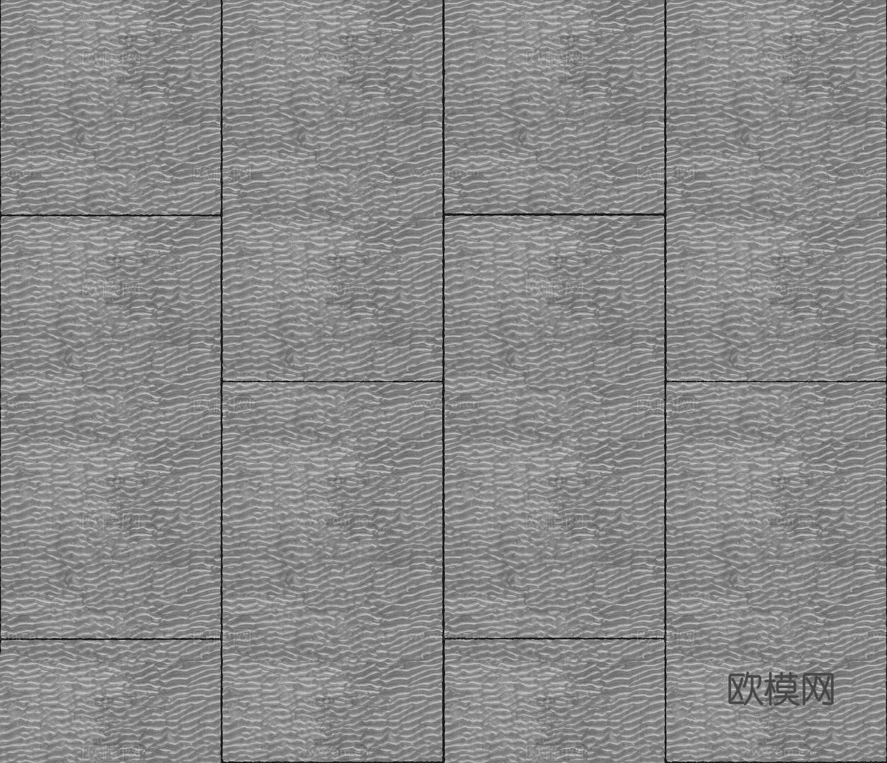 无缝灰色青石板 斧剁面 文化石